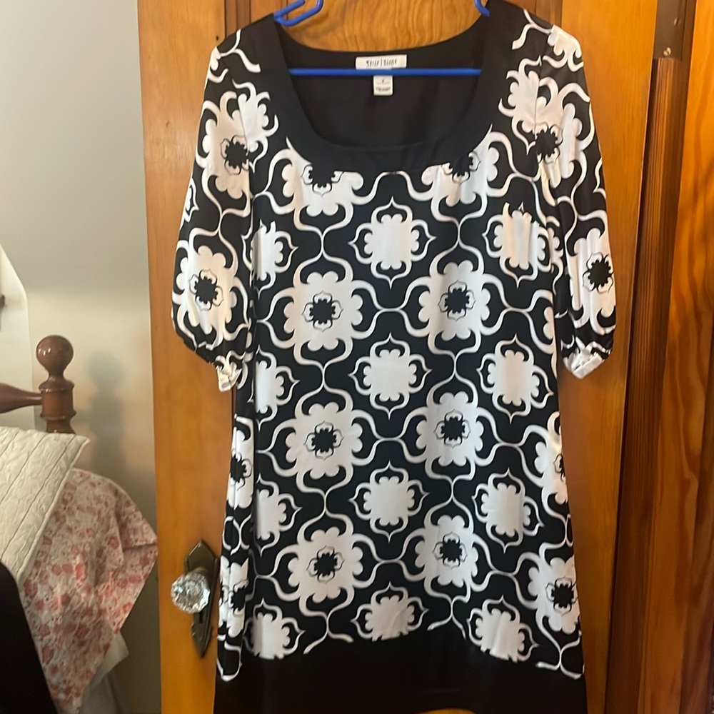 Silk Shift Dress